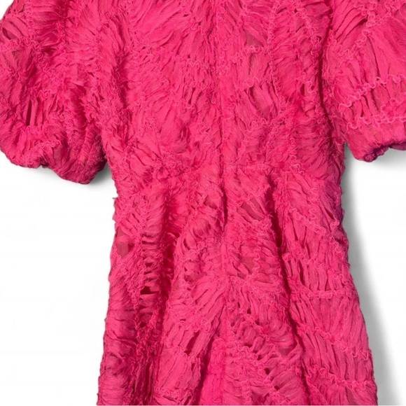 NWT Aje Florential Mini Swing Dress Azalea Pink 4 - Picture 9 of 14